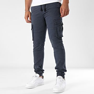 John H - Q03 Pantaloni Cargo Navy