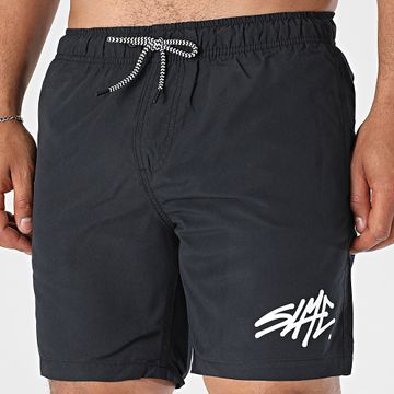 Sale Môme Paris - Pantaloncini da bagno SLME Nero Bianco
