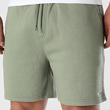 Tommy Jeans - Bandiera Spiaggia 1931 Pantaloncini da jogging Khaki Verde
