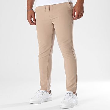 Classic Series - Pantaloni tinta unita slim fit 015 Beige