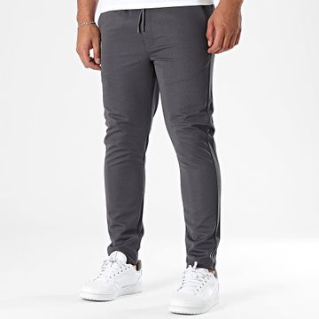 Classic Series - 015 Pantaloni tinta unita slim fit Grigio antracite