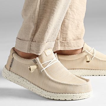 Hey Dude - Wally Stretch Sox Loafers Crema d'Irlanda Egret