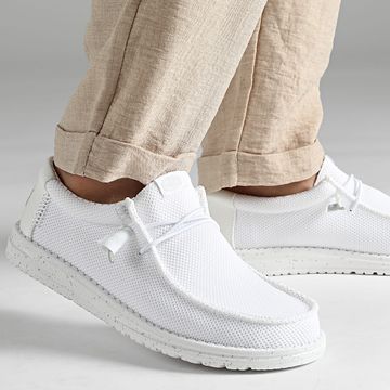 Hey Dude - Mocassini Wally Stretch Sox White