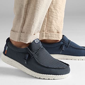 Hey Dude - Mocassini Wally Sport Mesh Navy