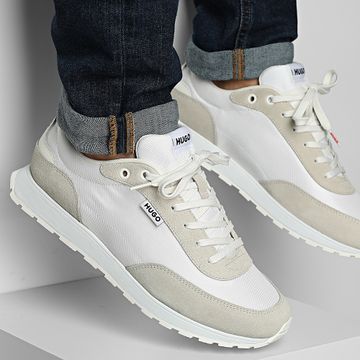 HUGO - Sneakers Icelin Runn 50541662 Aperta Bianco
