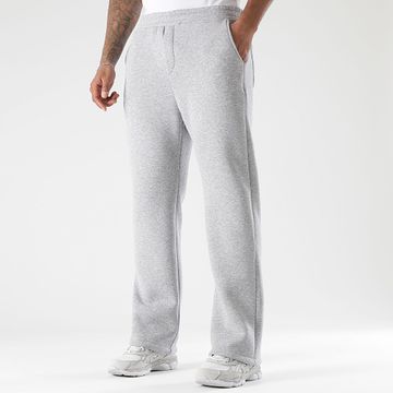 LBO - 2068 Pantaloni da jogging a gamba larga grigio erica