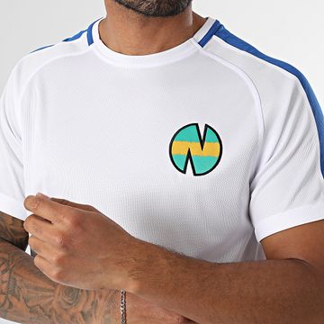 Okawa Sport - Maglia sportiva a bande New Team 1 OT21001 Bianco