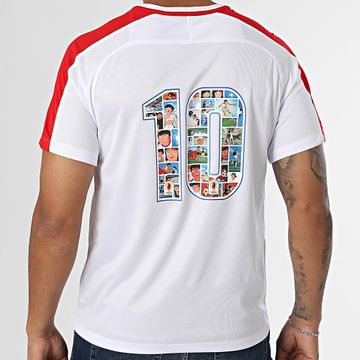 Okawa Sport - Maglia sportiva Legend New Team 2 con banda bianca