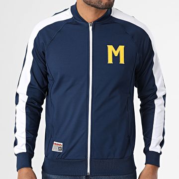 Okawa Sport - Muppet Stripe Zip Jacket OT41003 blu navy