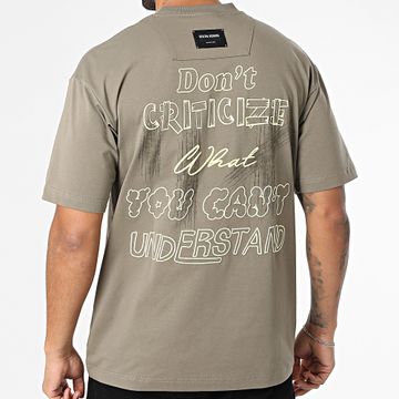 Uniplay - Maglietta oversize 01J Verde Khaki