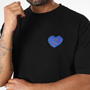 Uniplay - Maglietta oversize 201 nero blu