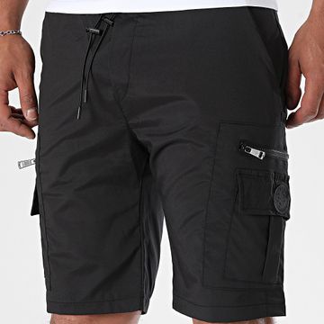 Zelys Paris - Pantaloncini Gravty Cargo Nero