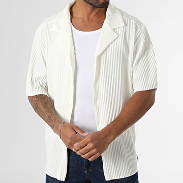 Zelys Paris - TTA - Camicia a maniche corte beige chiaro