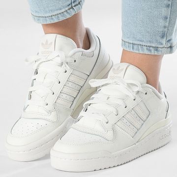 Adidas Originals - Donna Forum Low CL J IH7916 Core White Footwear White Grey One Sneakers