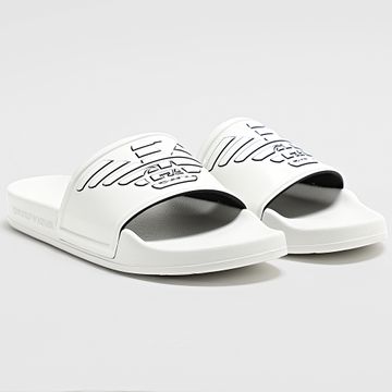 Emporio Armani - Pantofole XVPS11-XR273 Bianco