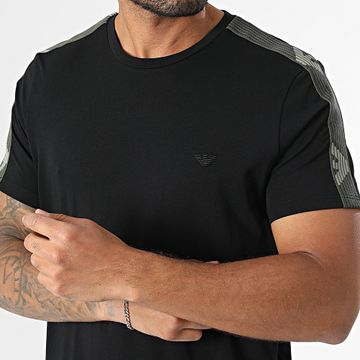 Emporio Armani - Maglietta con strisce EM000377-AF10773 Nero