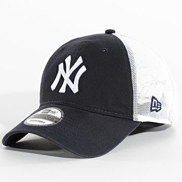 New Era - Washed 9Twenty NY Yankees Trucker Cap 60667611 Navy Blue White