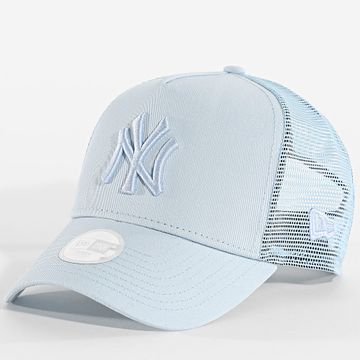 New Era - Cappello Trucker League Essential NY Yankees Donna 60667467 Blu chiaro