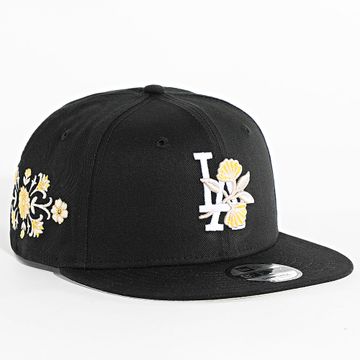 New Era - Floral 9Fifty LA Dodgers Snapback Cap 60667640 Nero