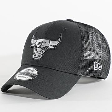 New Era - Chicago Bulls 9Forty Trucker Cap 60667433 Grigio carbone