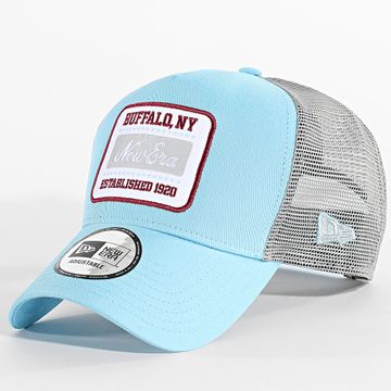 New Era - Cappello Trucker Patch 60667666 Blu chiaro Grigio
