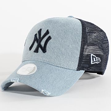 New Era - NY Yankees Cappello Trucker Donna 60667496 Blu Denim Blu Navy