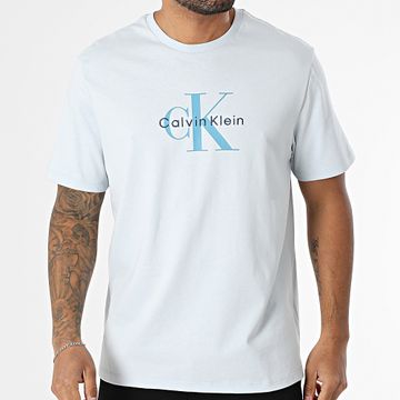 Calvin Klein - Maglietta LV04RB862G Blu cielo