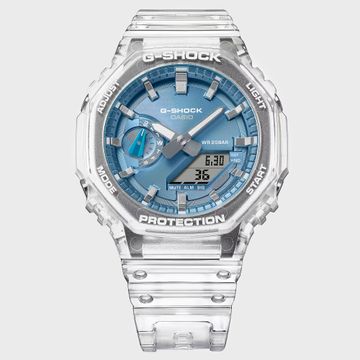 G-Shock - G-Shock GA-2100BM-7A2ER Orologio trasparente blu chiaro