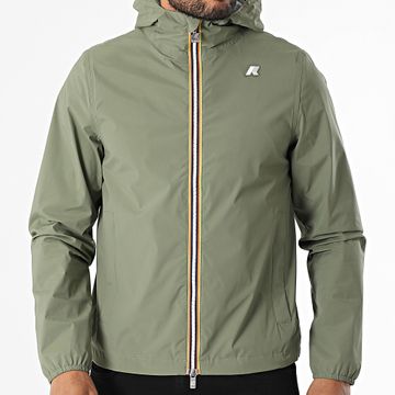 K-Way - Jack Green Giacca con cappuccio e zip