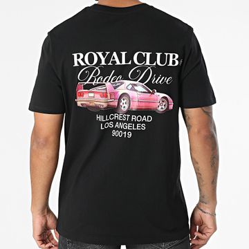 Luxury Lovers - Maglietta oversize Royal Club Rodeo Drive Nero
