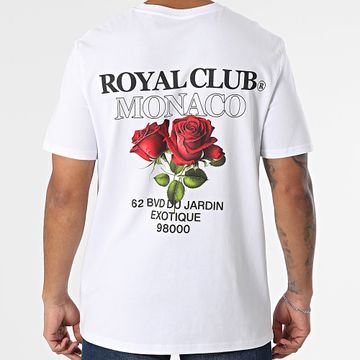 Luxury Lovers - Royal Club Monaco - Maglietta oversize bianca