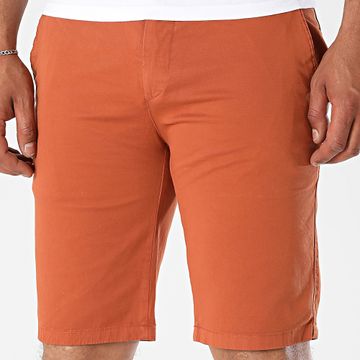 Mackten - Pantaloncini Chino 005 Rosso mattone