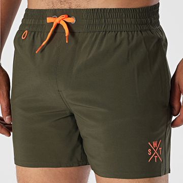 Watts - Pantaloncini da bagno Coolz Khaki Verde