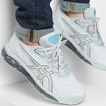 Asics - Cestini Gel Quantum 360 VIII Emboss 1203A593 Piemonte Grigio Digital Aqua