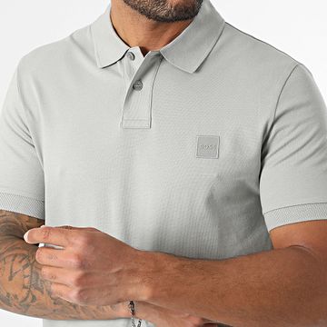 BOSS - Polo Slim Passenger a maniche corte 50507803 Grigio