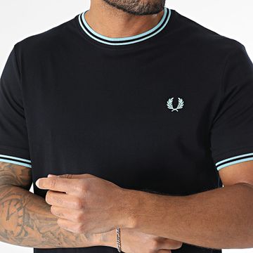 Fred Perry - Maglietta Twin Tipped M1588 blu navy