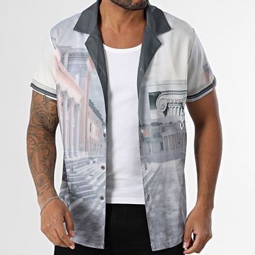 Frilivin - R58 Camicia a manica corta grigio