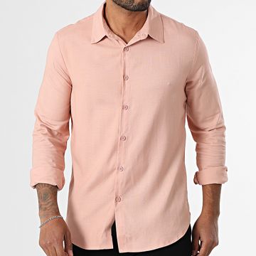 Frilivin - X65 Camicia a maniche lunghe rosa