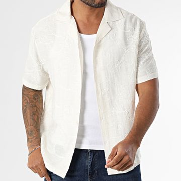 Frilivin - 186 Camicia a maniche corte beige