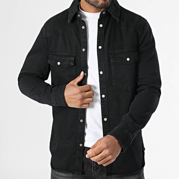MTX - Camicia di jeans a maniche lunghe Y99 nero
