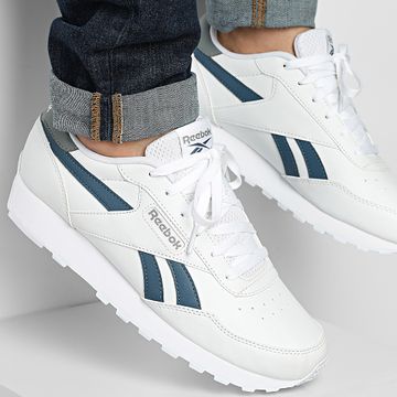 Reebok - Scarpe da ginnastica Reebok Rewind Run 100210049 Bianco Grigio3 Blu