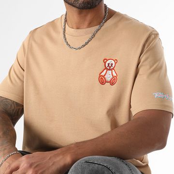 Teddy Yacht Club - Maglietta oversize Small Extra Sweet Series Camel