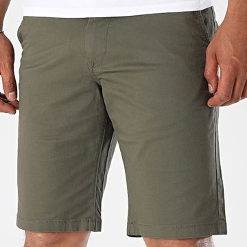 Tiffosi - Pantaloncini Chino 10059729 Khaki verde