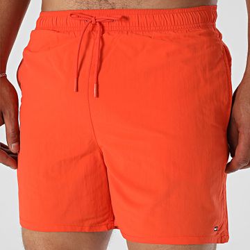 Tommy Hilfiger - Pantaloncini da bagno medi con coulisse 3477 Arancione scuro