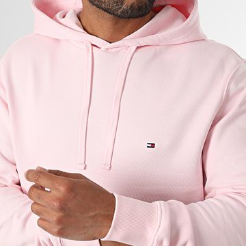 Tommy Hilfiger - Felpa con cappuccio Essential Terry 7235 Rosa