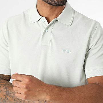 BOSS - Polo Prime a maniche corte 50507813 Verde chiaro