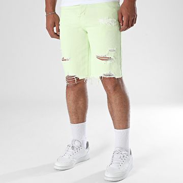 Frilivin - 512 Pantaloncini Jean Verde chiaro