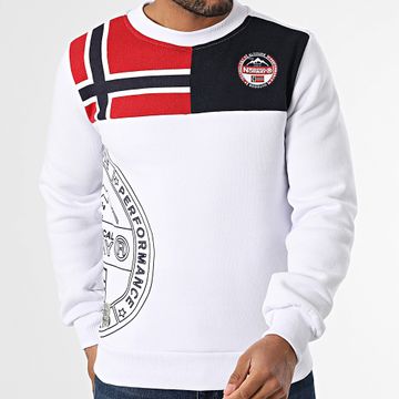 Geographical Norway - Felpa girocollo G Bianco