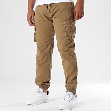 Geographical Norway - Pantalone Jogger Cargo 256 Cammello