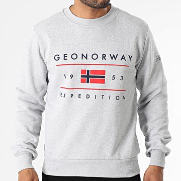 Geographical Norway - Felpa con girocollo 036 Grigio scuro